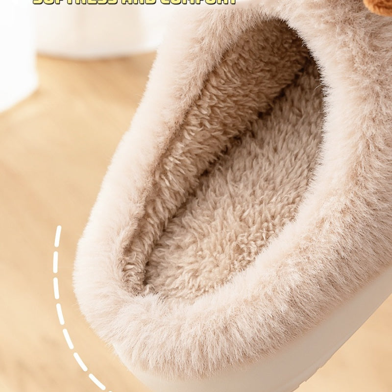 Christmas cozy slippers