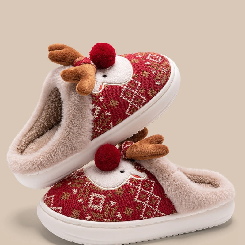 Christmas cozy slippers