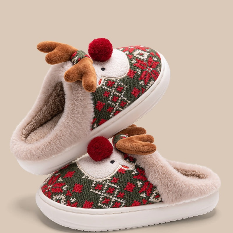 Christmas cozy slippers