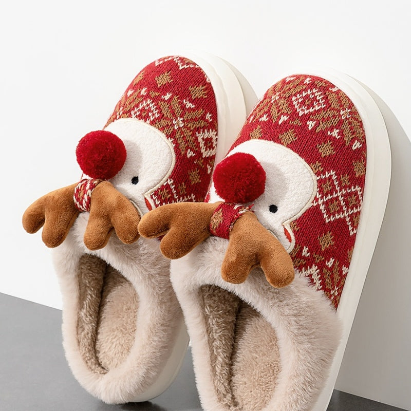 Christmas cozy slippers