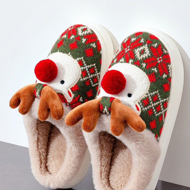 Christmas cozy slippers