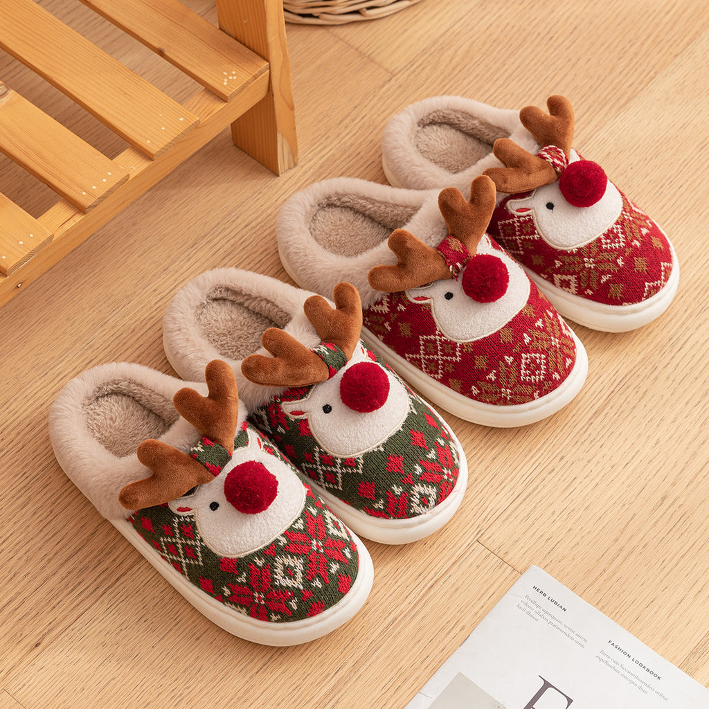 Christmas cozy slippers