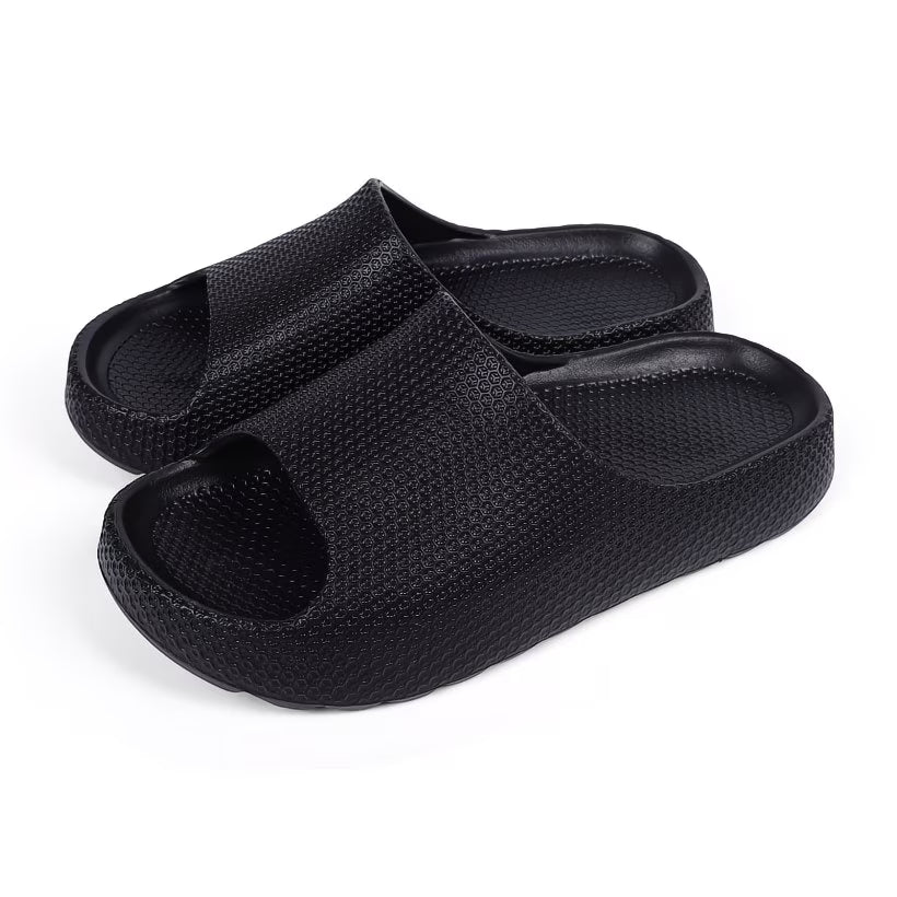 Wave Pattern Canvas Slippers