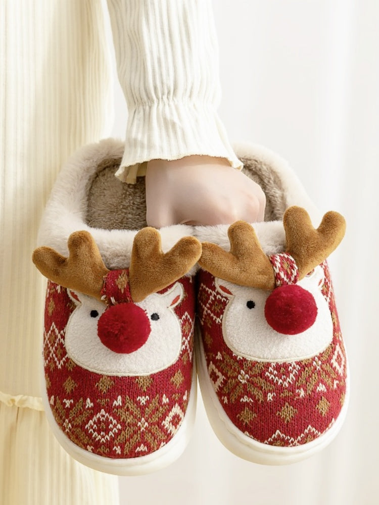 Christmas cozy slippers