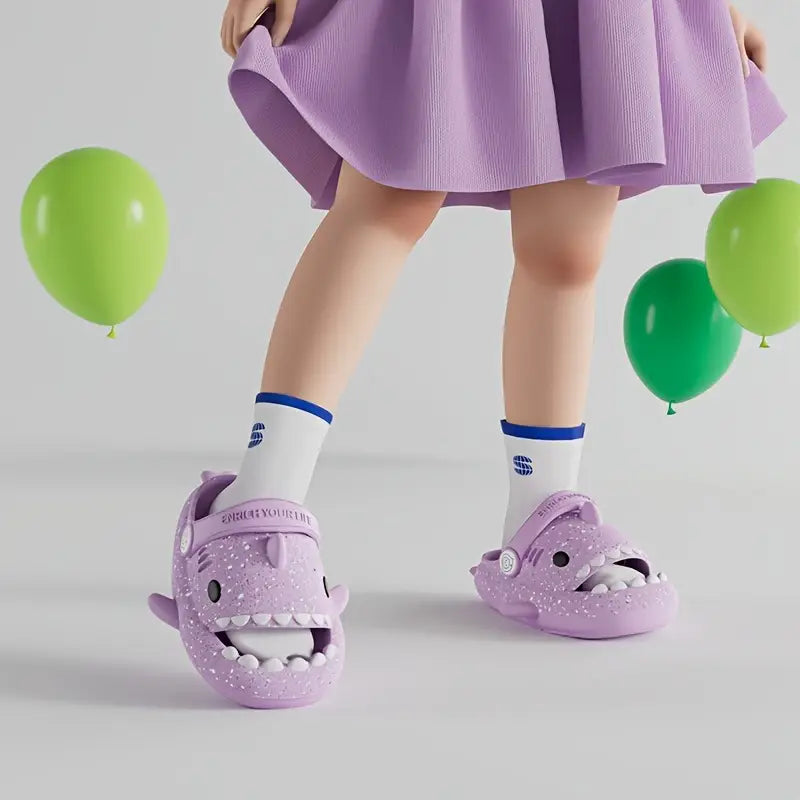 Cute Shark Slipper Luminous
