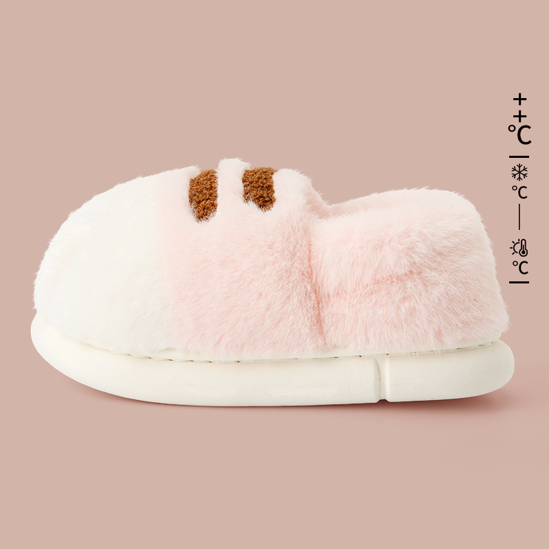 Cozy Cute Cat Paw Slippers