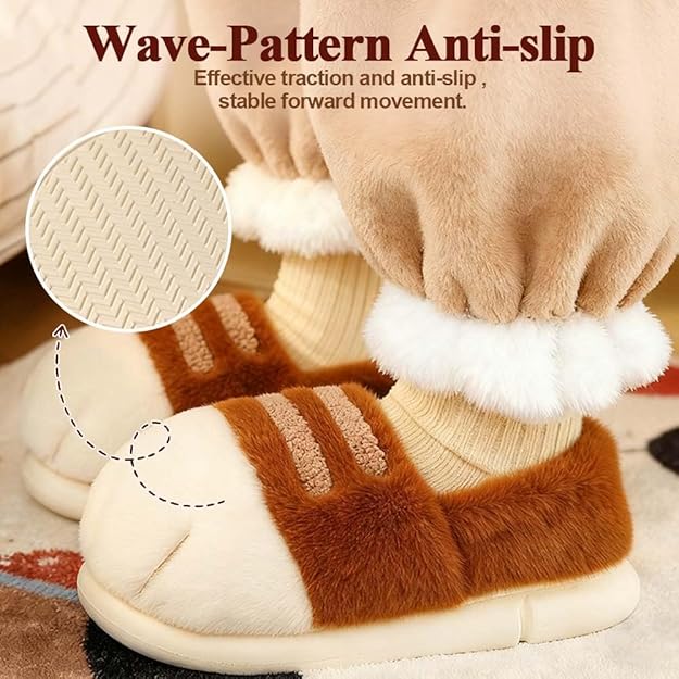 Cozy Cute Cat Paw Slippers