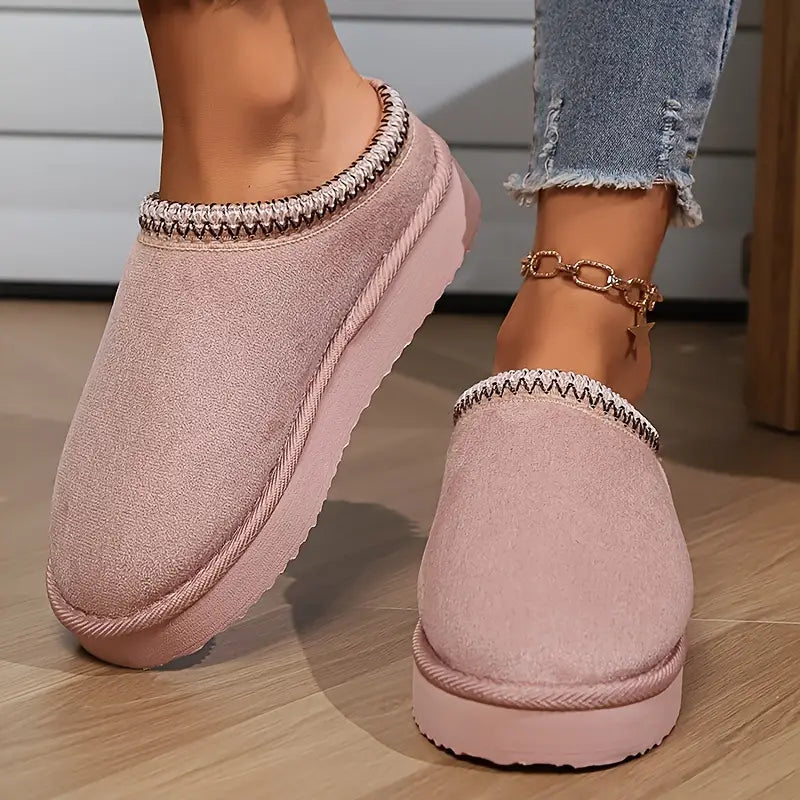 Platform Mini Boots Slippers