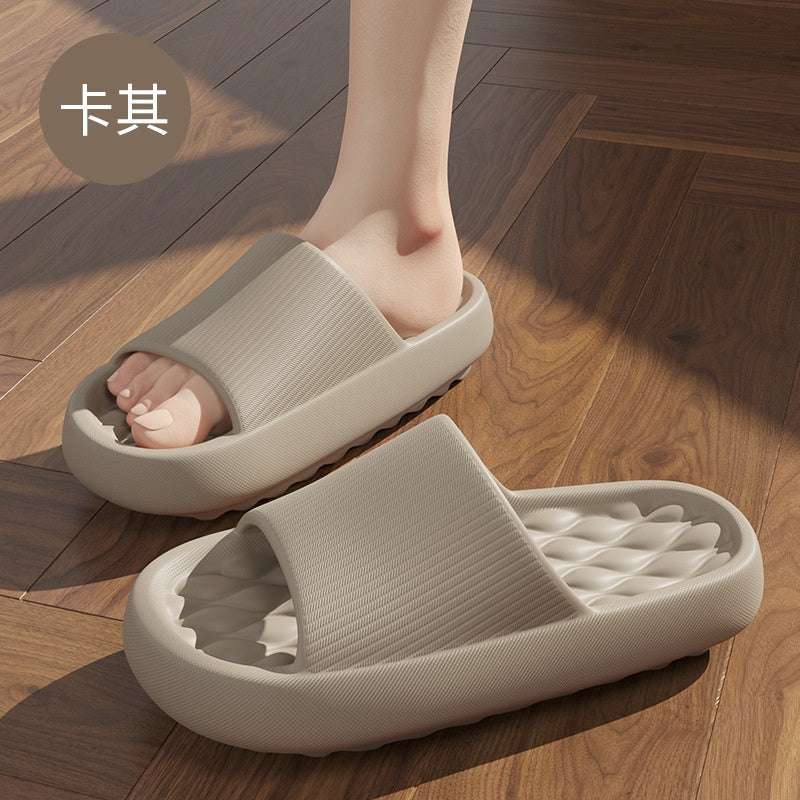 Wave Pattern Canvas Slippers
