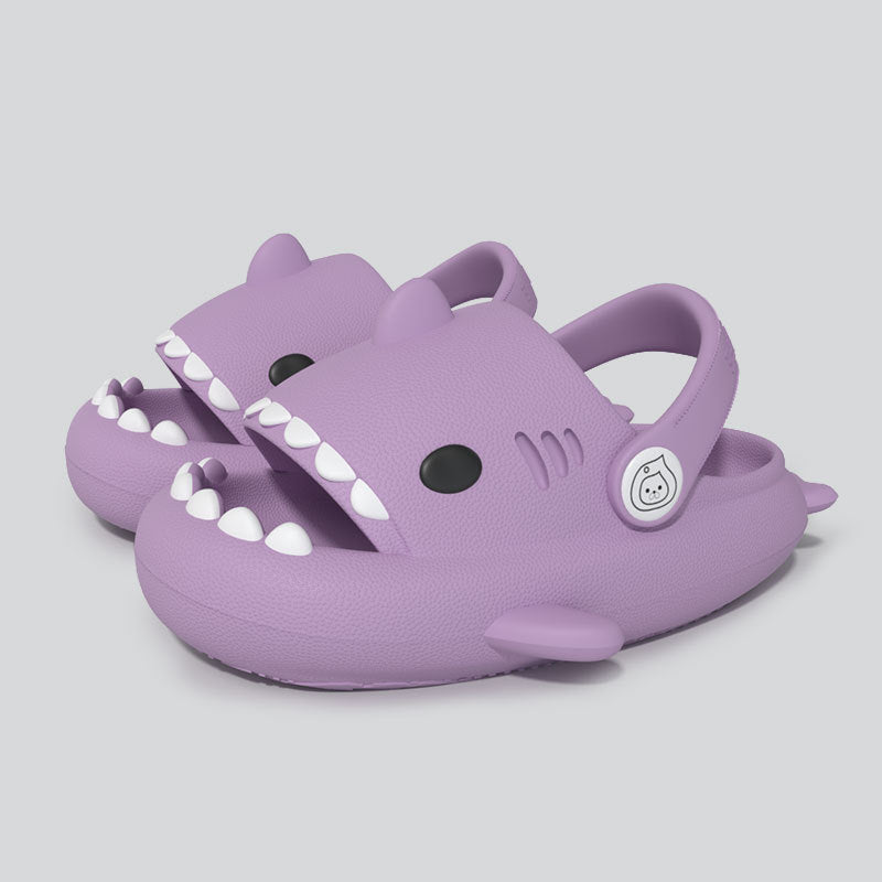 Cute Shark Slipper Non-slip Stripe