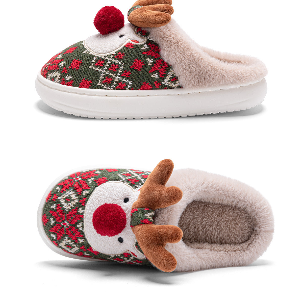 Christmas cozy slippers