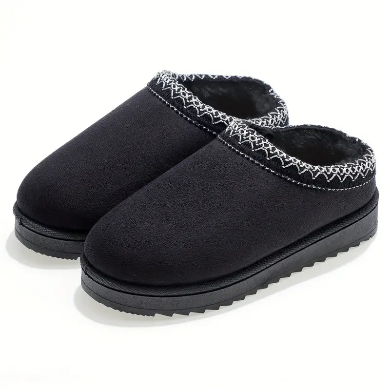 Platform Mini Boots Slippers